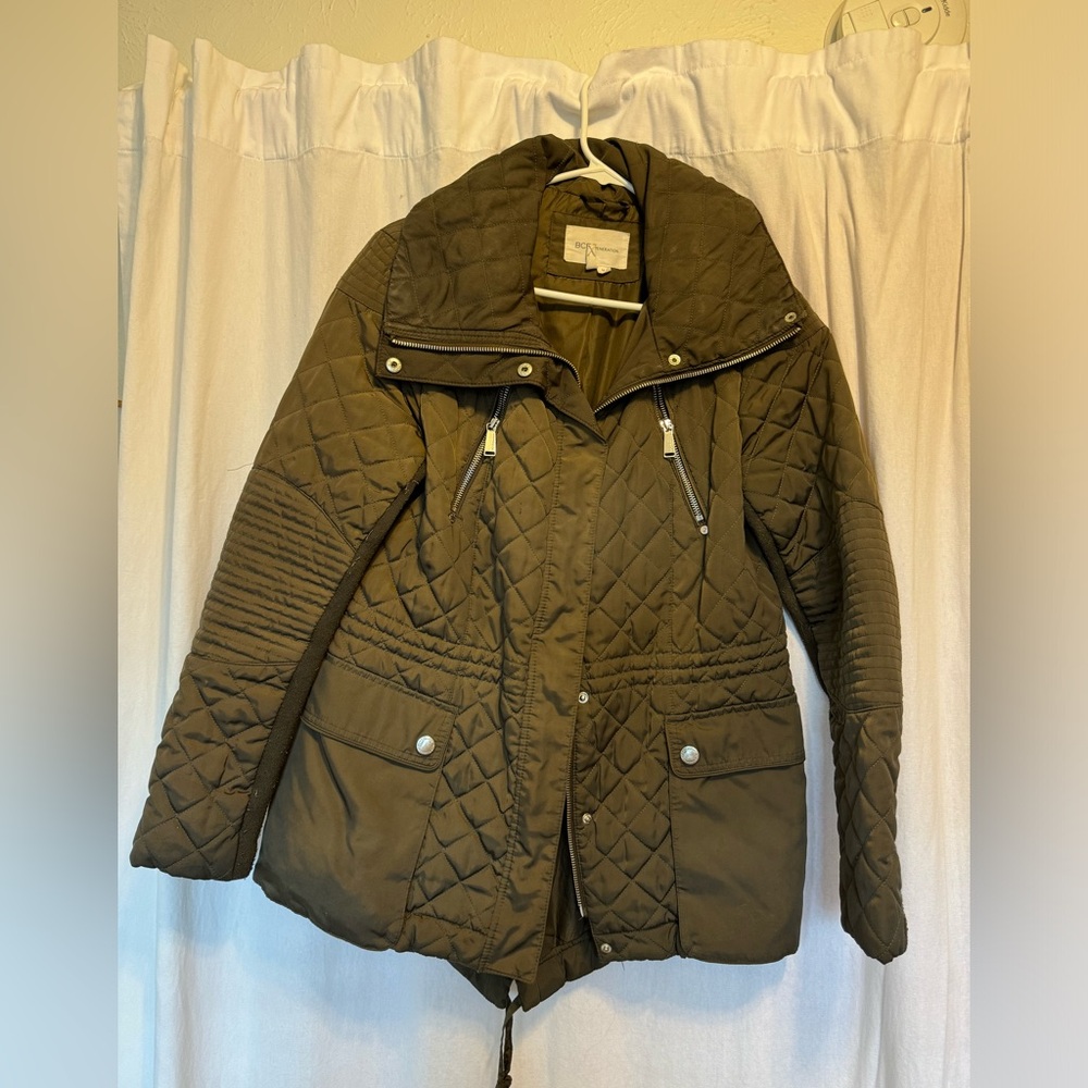 BCBG Quilted Barn Jacket